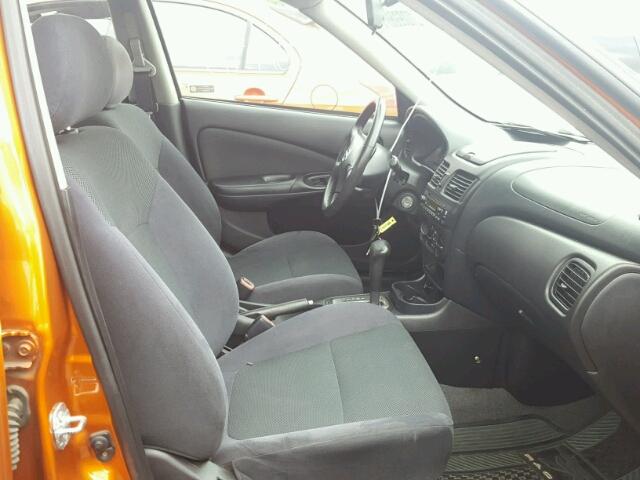 3N1AB51D16L479394 - 2006 NISSAN SENTRA SE- ORANGE photo 5