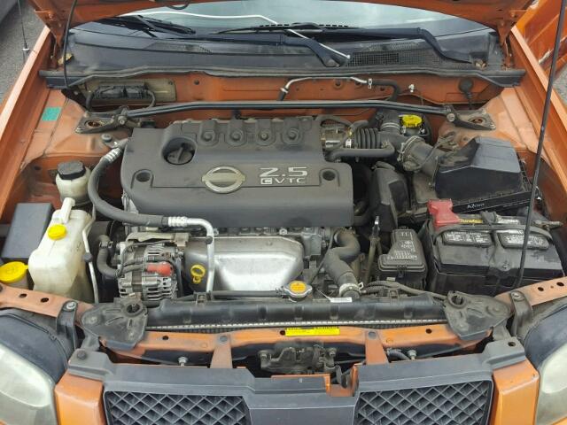 3N1AB51D16L479394 - 2006 NISSAN SENTRA SE- ORANGE photo 7