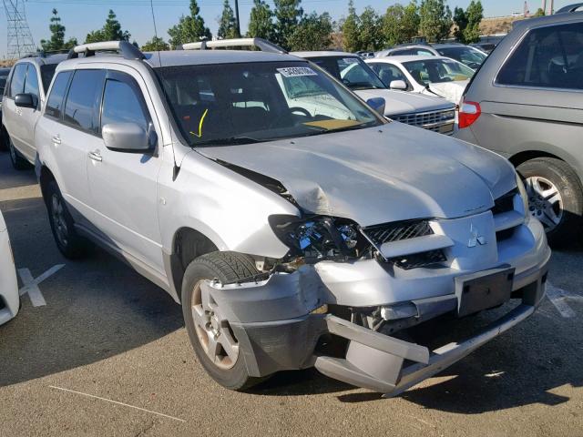 JA4LX41G73U097717 - 2003 MITSUBISHI OUTLANDER SILVER photo 1