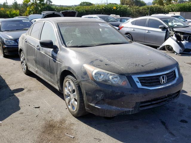 1HGCP26849A018706 - 2009 HONDA ACCORD EXL BLACK photo 1