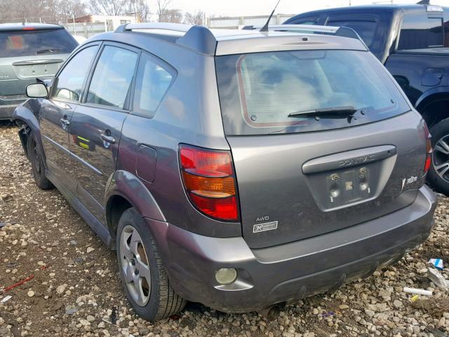 5Y2SM65876Z420129 - 2006 PONTIAC VIBE GRAY photo 3