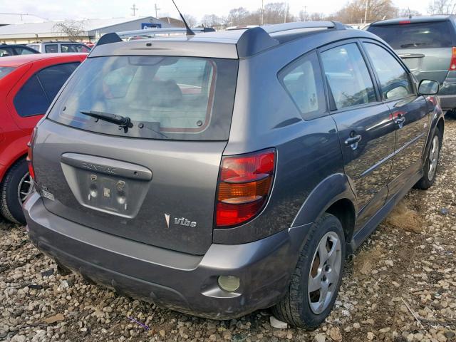 5Y2SM65876Z420129 - 2006 PONTIAC VIBE GRAY photo 4