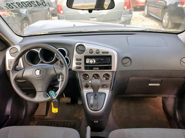 5Y2SM65876Z420129 - 2006 PONTIAC VIBE GRAY photo 9