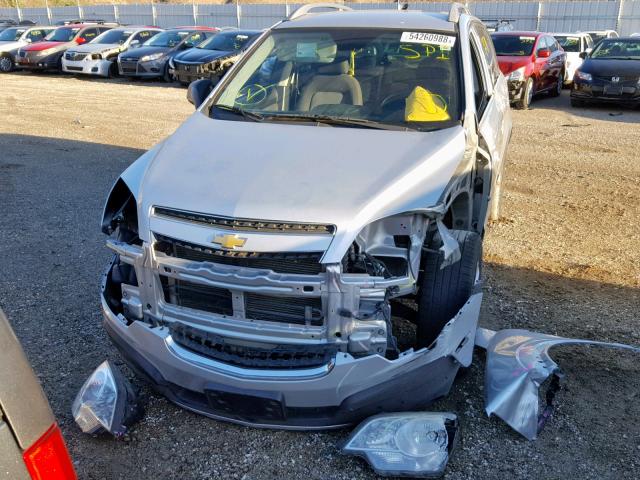 3GNAL2EK3DS639271 - 2013 CHEVROLET CAPTIVA LS 银色 照片 10