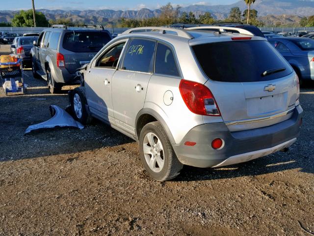 3GNAL2EK3DS639271 - 2013 CHEVROLET CAPTIVA LS 银色 照片 3