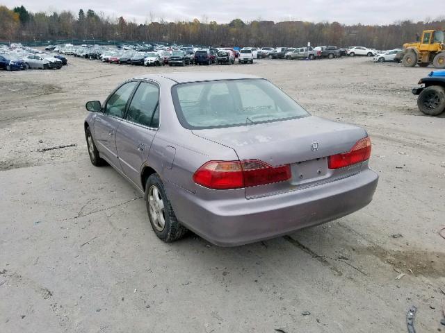 1HGCG1659YA009580 - 2000 HONDA ACCORD EX GRAY photo 3