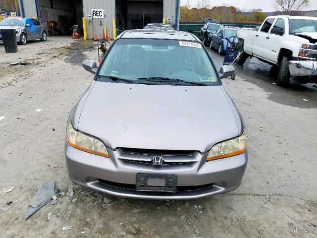 1HGCG1659YA009580 - 2000 HONDA ACCORD EX GRAY photo 9