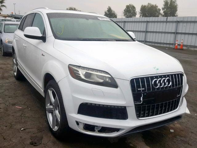 WA1DGAFE4BD005732 - 2011 AUDI Q7 PRESTIG WHITE photo 1