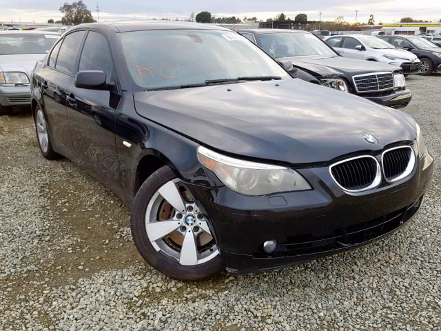 WBANF33576CS34217 - 2006 BMW 525 XI BLACK photo 1