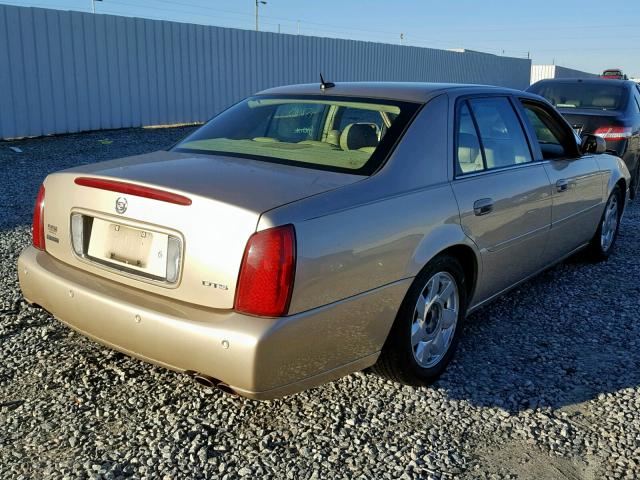 1G6KF57945U229406 - 2005 CADILLAC DEVILLE DT TAN photo 4