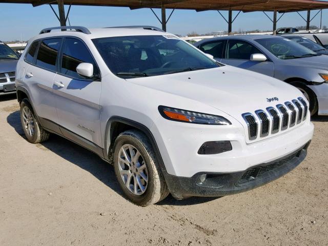 1C4PJLCB1JD566785 - 2018 JEEP CHEROKEE L WHITE photo 1