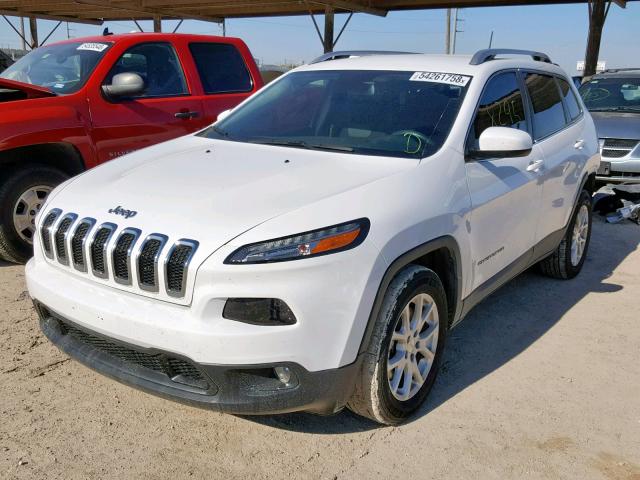 1C4PJLCB1JD566785 - 2018 JEEP CHEROKEE L WHITE photo 2