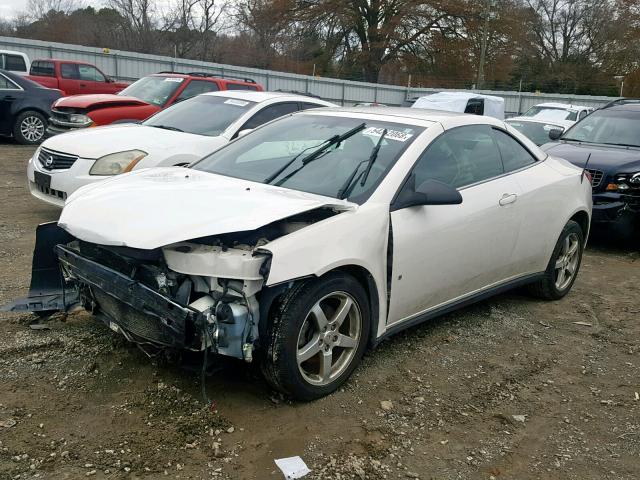 1G2ZH36N074269059 - 2007 PONTIAC G6 GT WHITE photo 2