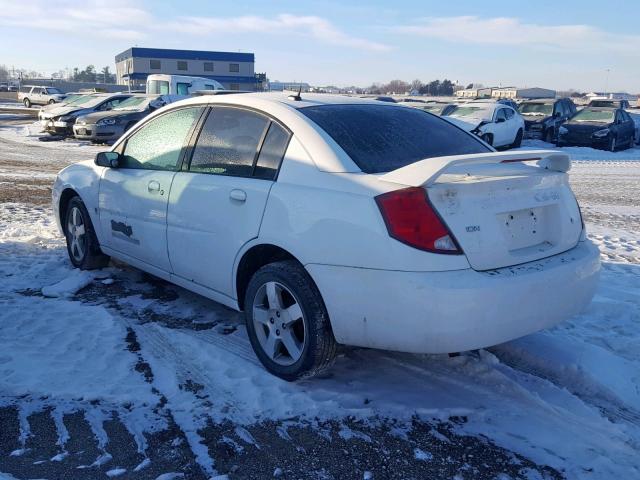 1G8AL55F27Z157082 - 2007 SATURN ION LEVEL WHITE photo 3
