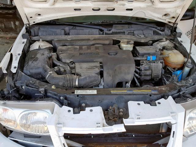 1G8AL55F27Z157082 - 2007 SATURN ION LEVEL WHITE photo 7