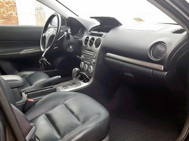 1YVHP84D655M24975 - 2005 MAZDA 6 S GRAY photo 5