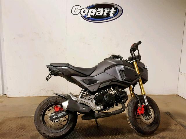 MLHJC7559J5000556 - 2018 HONDA GROM BLACK photo 10