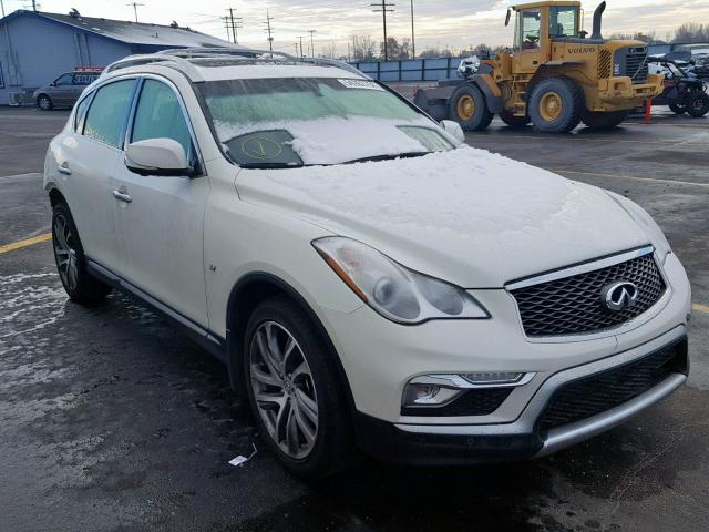 JN1BJ0RR3HM407616 - 2017 INFINITI QX50 WHITE photo 1