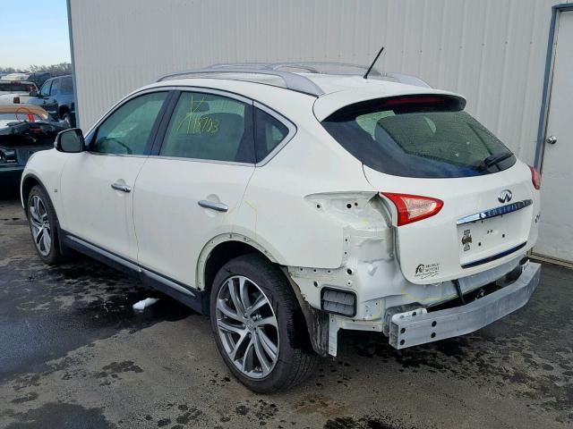 JN1BJ0RR3HM407616 - 2017 INFINITI QX50 WHITE photo 3