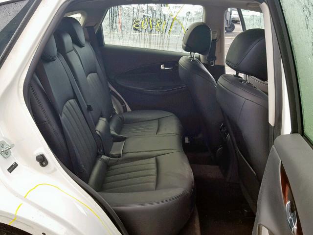 JN1BJ0RR3HM407616 - 2017 INFINITI QX50 WHITE photo 6