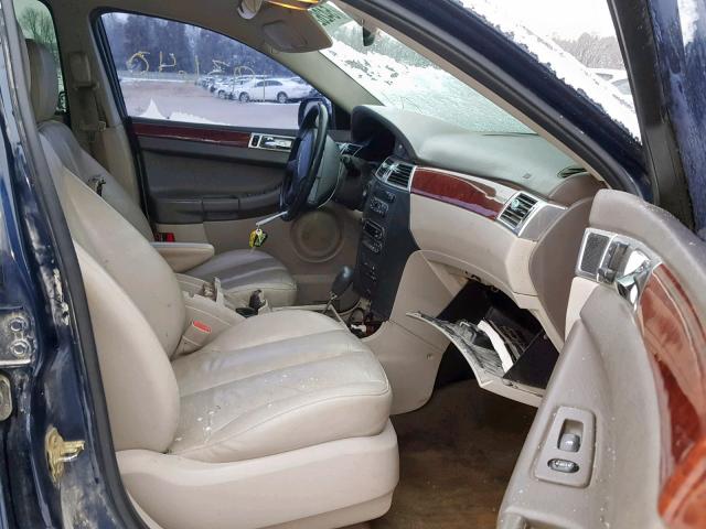 2C8GF68455R270036 - 2005 CHRYSLER PACIFICA T BLUE photo 5