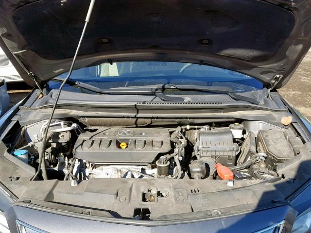 19VDE1F78DE003456 - 2013 ACURA ILX 20 TEC GRAY photo 7