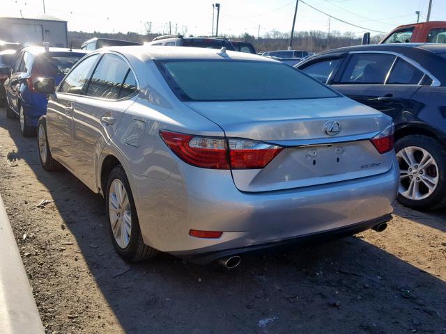 JTHBK1GG4D2054177 - 2013 LEXUS ES 350 SILVER photo 3