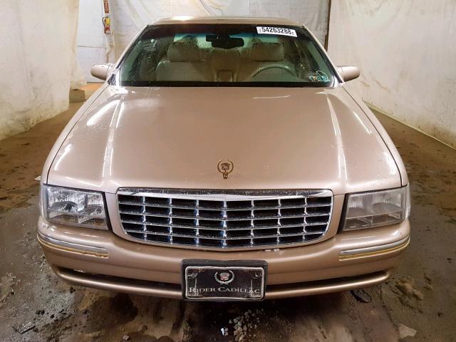 1G6KE54Y6WU756864 - 1998 CADILLAC DEVILLE DE BEIGE photo 9