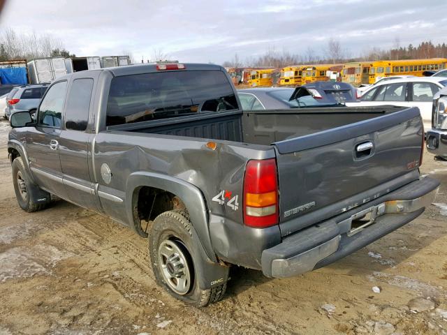 1GTGK29U41Z176217 - 2001 GMC NEW SIERRA GRAY photo 3