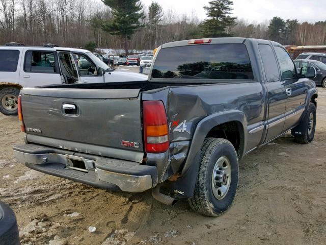 1GTGK29U41Z176217 - 2001 GMC NEW SIERRA GRAY photo 4