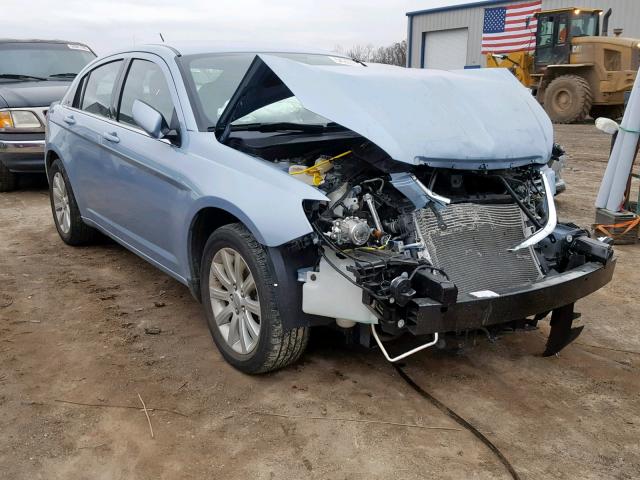 1C3CCBBB2DN571470 - 2013 CHRYSLER 200 TOURIN BLUE photo 1