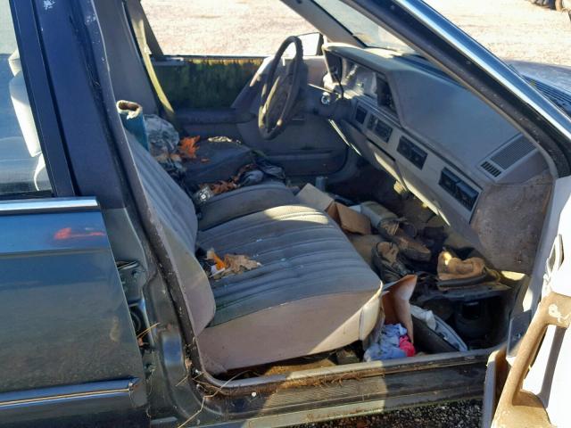 1G3AG55N0P6411357 - 1993 OLDSMOBILE CUTLASS CI BLUE photo 5