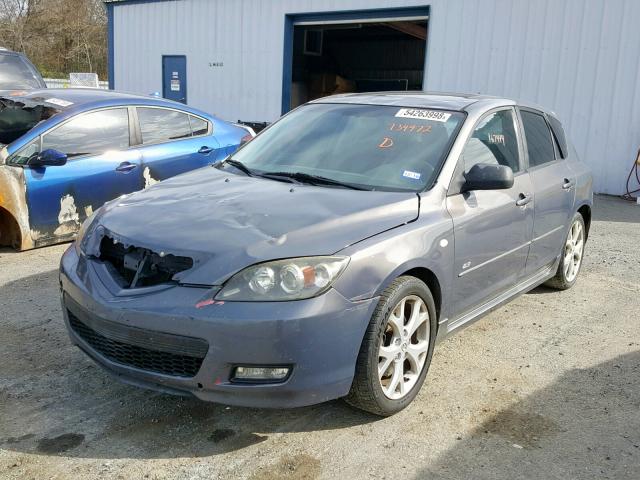 JM1BK343771734972 - 2007 MAZDA 3 HATCHBAC SILVER photo 2