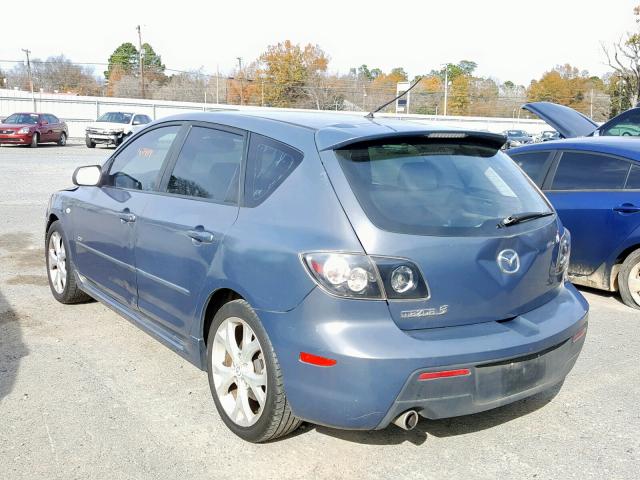 JM1BK343771734972 - 2007 MAZDA 3 HATCHBAC SILVER photo 3