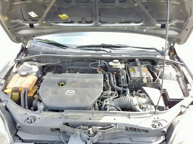 JM1BK343771734972 - 2007 MAZDA 3 HATCHBAC SILVER photo 7