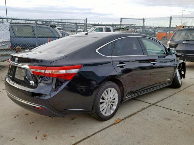 4T1BD1EB8DU003851 - 2013 TOYOTA AVALON HYB SILVER photo 4