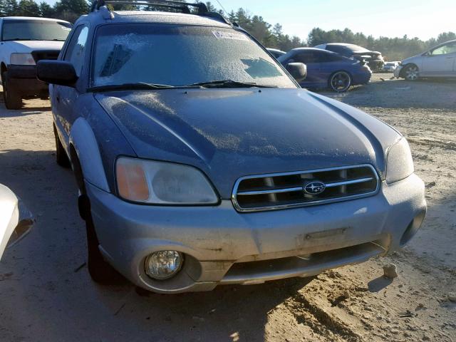 4S4BT62C657106330 - 2005 SUBARU BAJA SPORT GRAY photo 1