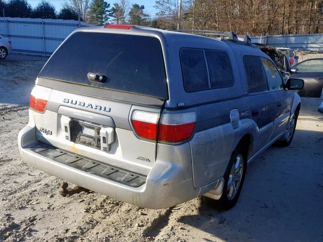 4S4BT62C657106330 - 2005 SUBARU BAJA SPORT GRAY photo 4