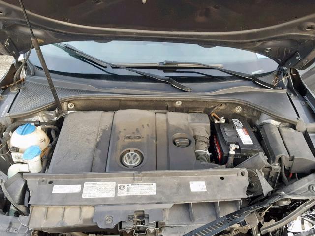 1VWAP7A3XDC139541 - 2013 VOLKSWAGEN PASSAT S GRAY photo 7