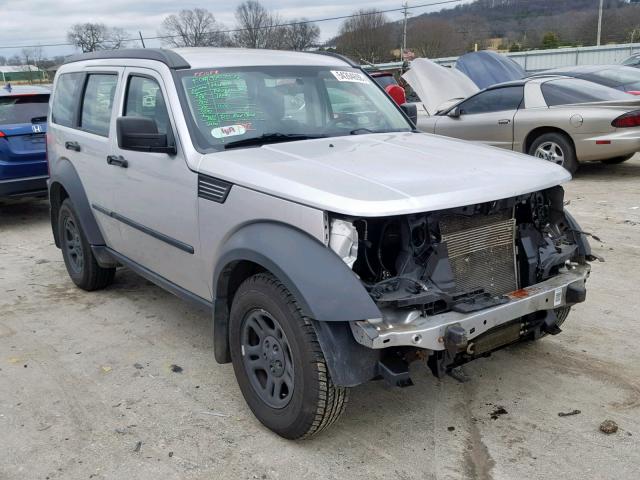 1D8GU28K68W285432 - 2008 DODGE NITRO SXT SILVER photo 1