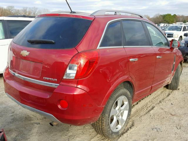 3GNAL3EK9FS538048 - 2015 CHEVROLET CAPTIVA LT MAROON photo 4