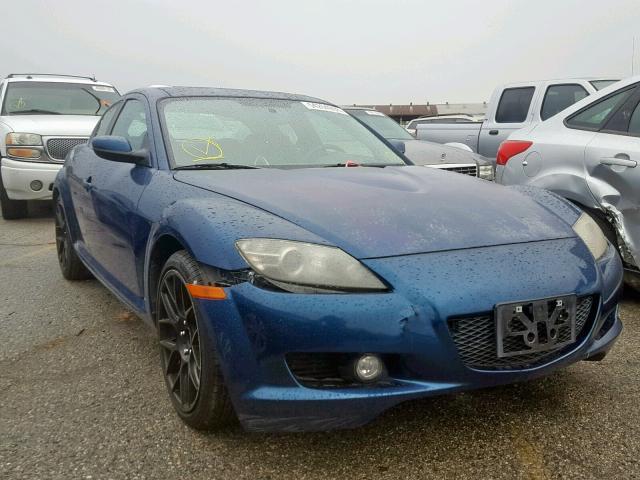 JM1FE173270208425 - 2007 MAZDA RX8 BLUE photo 1