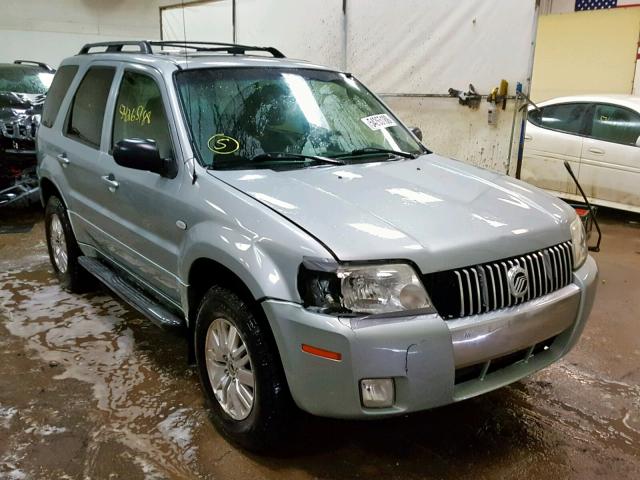 4M2CU57146DJ04046 - 2006 MERCURY MARINER BLUE photo 1