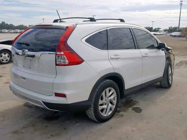 5J6RM3H70GL025241 - 2016 HONDA CR-V EXL WHITE photo 4