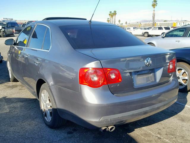 3VWEG71K67M197173 - 2007 VOLKSWAGEN JETTA WOLF GRAY photo 3