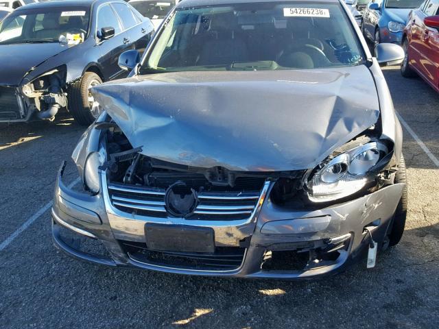 3VWEG71K67M197173 - 2007 VOLKSWAGEN JETTA WOLF GRAY photo 9