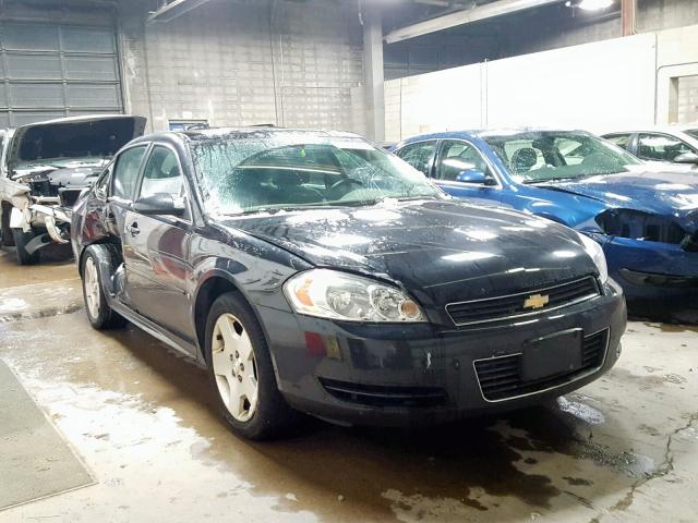 2G1WV58K481335933 - 2008 CHEVROLET IMPALA 50T BLACK photo 1