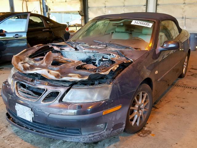 YS3FD79Y646008082 - 2004 SAAB 9-3 ARC BLACK photo 2