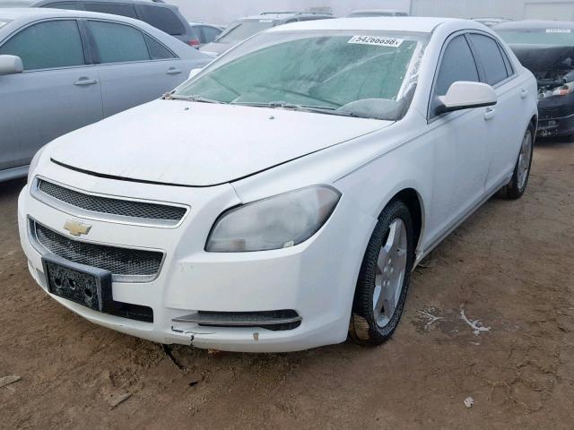 1G1ZJ577094159359 - 2009 CHEVROLET MALIBU 2LT WHITE photo 2