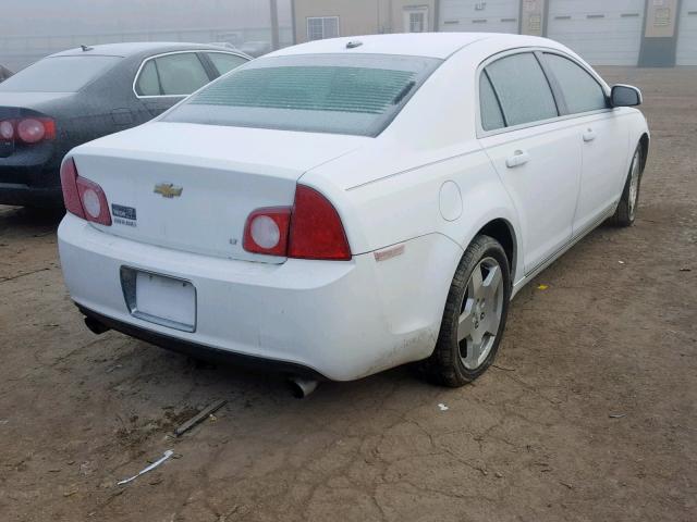 1G1ZJ577094159359 - 2009 CHEVROLET MALIBU 2LT WHITE photo 4